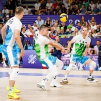 Slovenski odbojkarji premierni olimpijski nastop končali v četrtfinalu (FOTO)