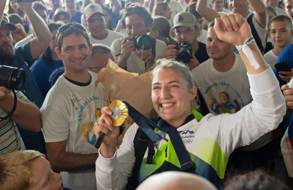 Koprčanka Andreja Leški je v Parizu osvojila zlato medaljo.