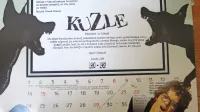 Včeraj je bil dan idrijskih Kuzel. Na fotografiji je ob 40. obletnici natisnjen koledar, na njej pa mlad Idrijčan, med 
letoma 1978 in 1980 kitarist in spremljevalni vokalist v Kuzlah, danes režiser in scenarist Dušan Moravec. 