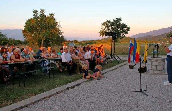 Orehovlje: ob prazniku sv. Avgu&scaron;tina odprli va&scaron;ki park