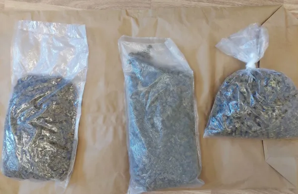 Kriminalisti  so  43-letniku zasegli kilogram konoplje.