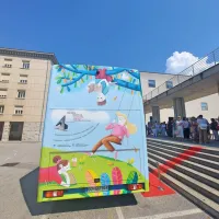 Gori&scaron;ka knjižnica je na pot pospremila nov bibliobus (FOTO)