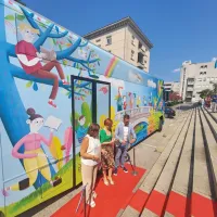 Gori&scaron;ka knjižnica je na pot pospremila nov bibliobus (FOTO)