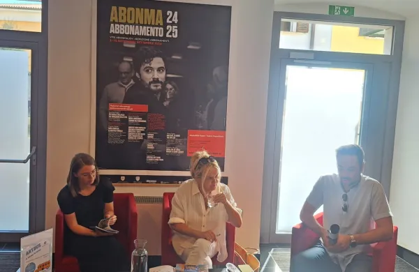 Sezono 2024/25 so predstavili (z leve): Vanja Korenč, Katja Pegan 
in Matej Sukič.