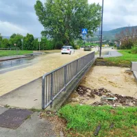 Rekordne količine padavin v slovenski Istri: najbolj kritično v &Scaron;alari (FOTO)