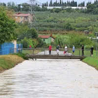 Rekordne količine padavin v slovenski Istri: najbolj kritično v &Scaron;alari (FOTO)
