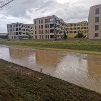 Rekordne količine padavin v slovenski Istri: najbolj kritično v &Scaron;alari (FOTO)