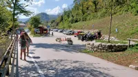 Že premajhno hiško za prodajo vstopnic v slikovita Tolminska 
korita bo nadomestil nov, sodoben objekt. 