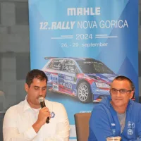 Zelo pomembna moža na reliju bosta vodja varnosti Denis Mrevlje  
(levo) in direktor Miha Remec.