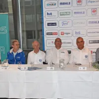 Reli sta uvodoma predstavila novogoriški župan Samo Turel in  
vodja organizacijskega odbora Renato Hvala (prva dva z desne) s 
sodelavci.