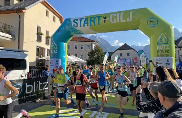 Bovški teki so skupno privabili 533   udeležencev.