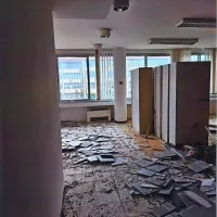 Iz fotografij, ki jih je cenilec naredil ob ogledu prostorov, je razvidno, da marca letos prostori niso bili preurejeni v študentski dom.