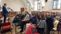 Na uradnem odprtju Dnevov evropske kulturne dediščine je 
zbrane nagovoril tudi Aleš Musar. 