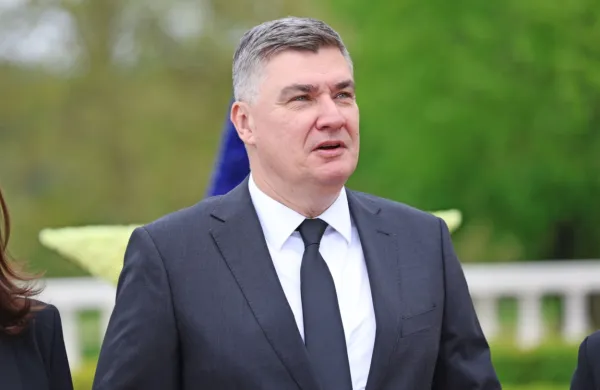 Hrvaški predsednik Zoran Milanović 