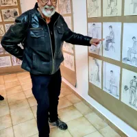 Obraz je zažarel tudi izolskemu fotografu Remigiu Grižoniču, ko je 
našel risbo svoje vsestransko nadarjene hčerke Nine Grižonič.