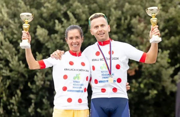 Zmagovalca klanca na Boršt sta bila Stina Avdič Čepak in Patrik Mikac. 