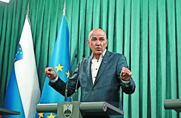 Prvak SDS Janez Janša