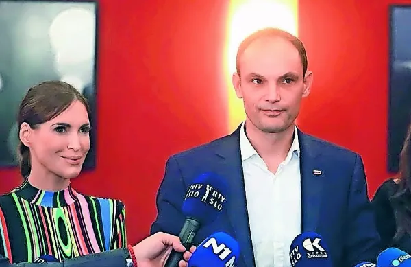 Eva Irgl in Anže Logar
