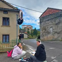 Ex tempore Snežnik 2024: risali in slikali Prem in Brkine