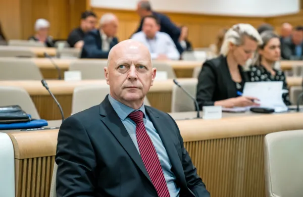 Minister za javno upravo Franc Props