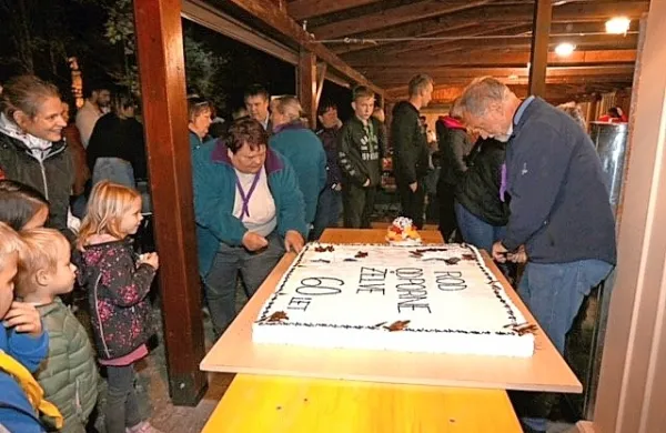 Taborniki Rodu Odporne želve so obeležili 60 let delovanja. 