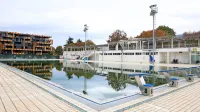V novogoriškem športnem parku se začenja  obnova letnega bazena.  