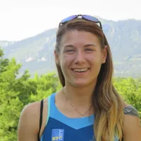 Ana Čufer, zmagovalka teka na 
12 km 
