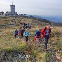 S Cerja proti zaključku etape na Mirenskem gradu.