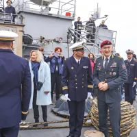 Francoska voja&scaron;ka patruljna ladja na &scaron;tiridnevnem rutinskem postanku v koprskem pristani&scaron;ču (FOTO)