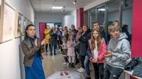 Tudi letos bodo na LUNG Festival multiCULINGO odprli z razstavo 
najboljših del likovnega natečaja. 