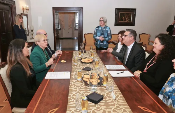 Predsednica Republike Slovenije Nataša Pirc Musar se danes mudi 
na uradnem delovnem obisku v Mestni občini Koper.