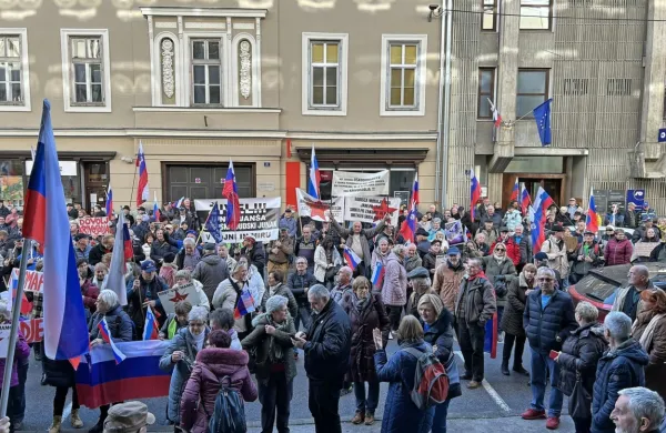 Z včerajšnjega shoda v Celju