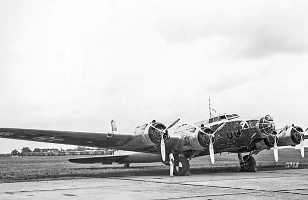 Bombnik B-17, podoben tistemu, ki je 20. januarja izginil v 
Tržaškem zalivu.