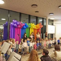 Ob otvoritvi vrtca so pripravili poseben kulturni program.