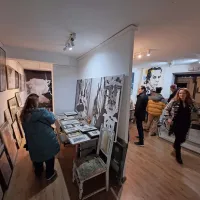 Zadnja razstava v galeriji Art3b v Izoli (FOTO, VIDEO)