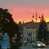 Današnje jutro v Izoli
