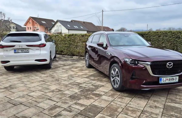 CX-80 je zdaj uradno največja mazda v ponudbi, ki v dolžino meri pet metrov, začetna cena pa znaša 58 tisoč 
evrov.

