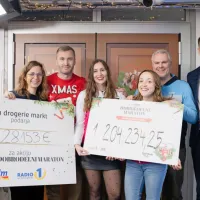 Dobrodelni maraton: Skupaj zbrali več kot milijon evrov