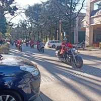 Božički na motorjih prihrumeli na ulice Nove Gorice (FOTO)