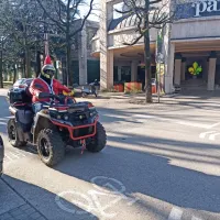 Božički na motorjih prihrumeli na ulice Nove Gorice (FOTO)