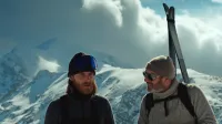 Igrani film Alpha so posneli na Kaninu, Zelenici in Voglu. 