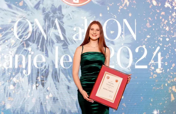 Osebnost leta Radia 94 Manca Mele