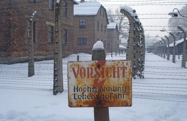 V le štirih letih in pol je v nacističnem taborišču Auschwitz  umrlo 
1,1 milijona ljudi.
