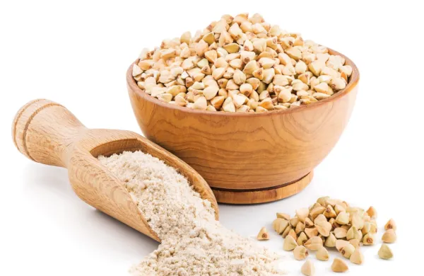  Ajda ne vsebuje glutena, premore pa za kar 150 odstotkov več 
koristnih mineralov in vitaminov kot pšenica.