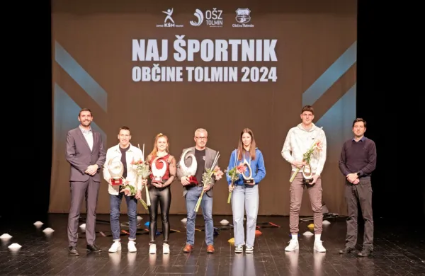Najboljši tolminski športnik na odru Kinogledališča 