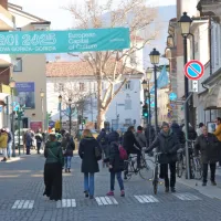 (FOTO, VIDEO) EPK: &ldquo;Nova Gorica in Gorica praznujeta začetek nečesa velikega in lepega&rdquo;