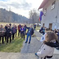 Pohod po prenovljeni Kettejevi poti (FOTO)