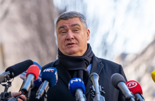 Hrvaški predsednik Zoran Milanović