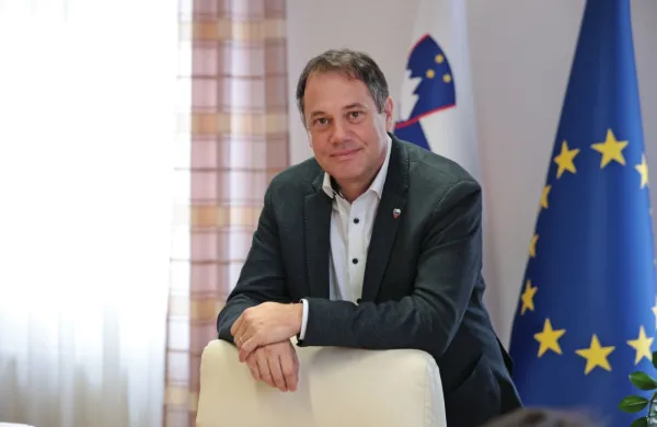 Podpredsednik slovenske vlade Matej Arčon