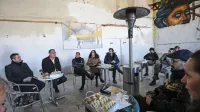 Župana Aleša Bržana smo na včerajšnji “marendi  z županom”  
podrezali z vprašanjem, ali se bo leta 2026 znova udeležil tekme za 
županski stolček.